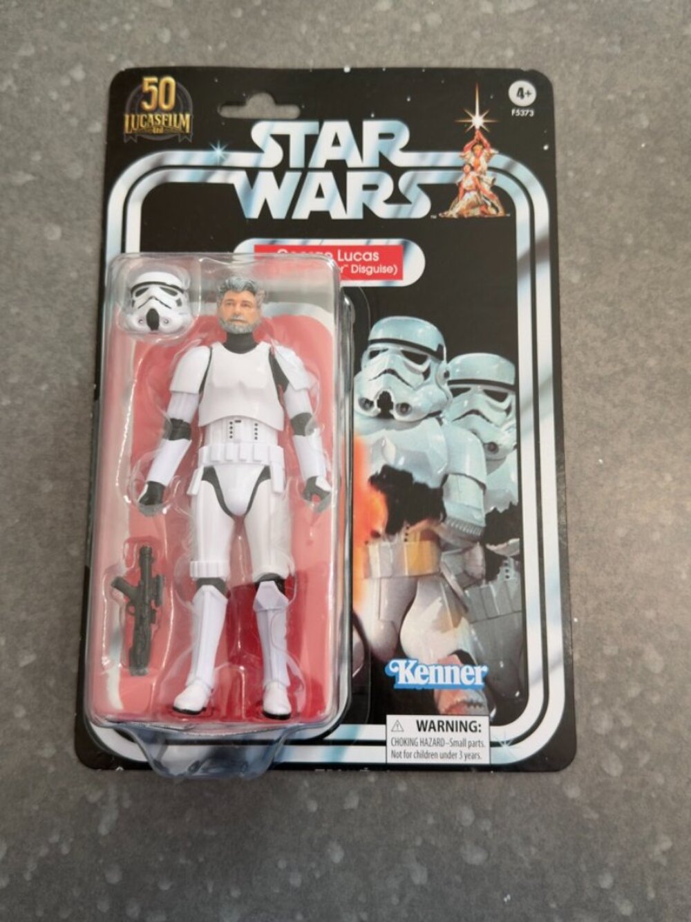 Star Wars The Black Series George Lucas (Stormtrooper Disguise) 50th Lucasfilm
